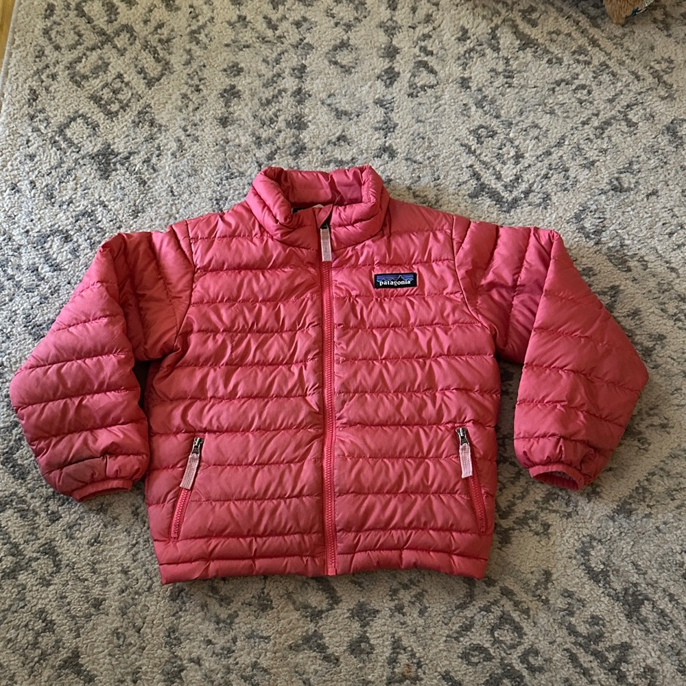 Patagonia Cherry Red Quilted Jacket